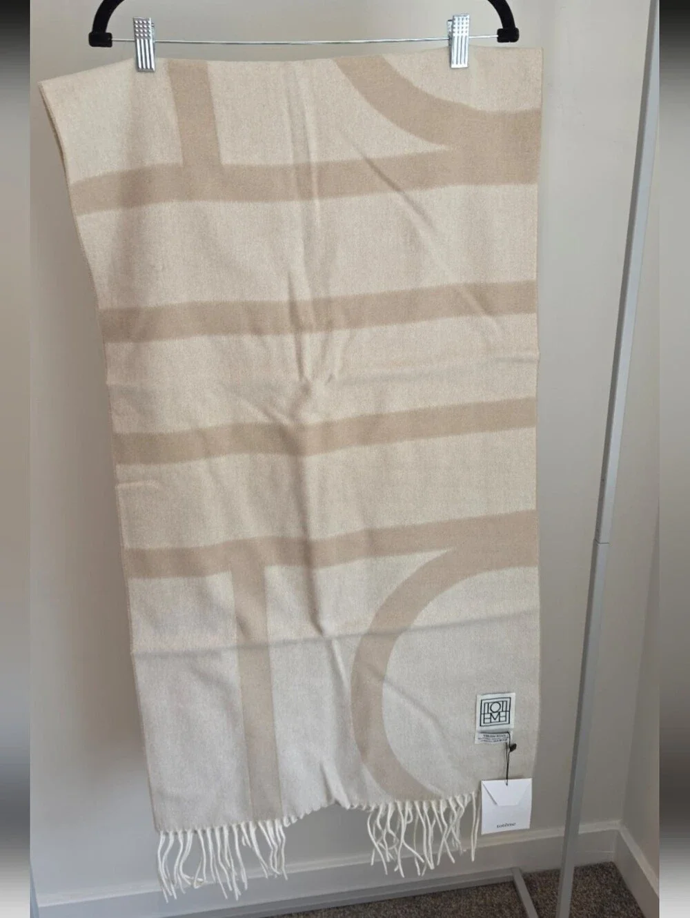TOTEME Monogram Jacquard Scarf